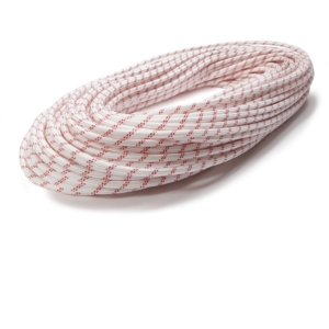 Personal Escape Rope (7mm), White-Red, 60m